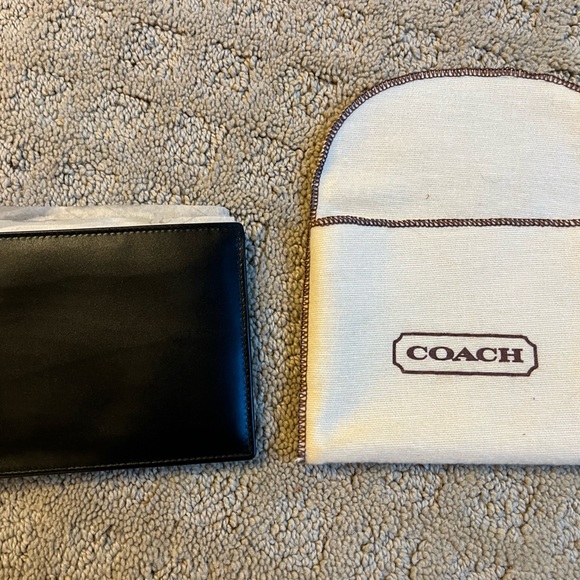 Coach Men’s Leather Wallet - NEW - Picture 4 of 5